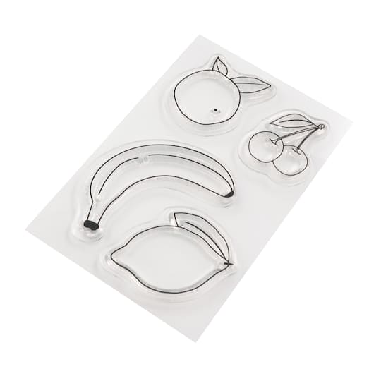 Mini Fruit Clear Stamp Set by Recollections™